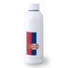 BIDON 500 ML ACERO INOXIDABLE bandera serbia pais gobierno serbio deporte deportivo botella senderismo