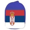 MOCHILA AZUL bandera serbia pais gobierno serbio escolar personalizado picnic excursión deporte