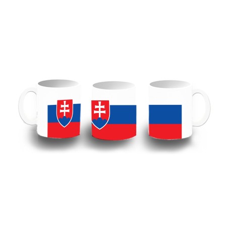 TAZA DE PLASTICO bandera eslovaquia pais gobierno eslavo niños personalizada