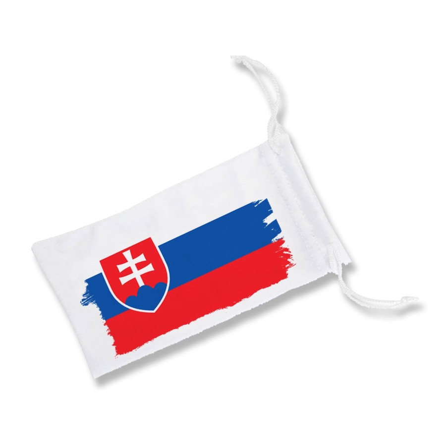 FUNDA BOLSA MULTIUSOS bandera eslovaquia pais gobierno eslavo gafas dados rol personalizada color