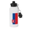 BIDON 600 ML ACERO INOXIDABLE CON CHUPON bandera eslovaquia pais gobierno eslavo escolar deporte bicicleta