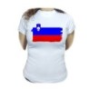 CAMISETA MUJER bandera eslovenia pais gobierno esloveno moda personalizada