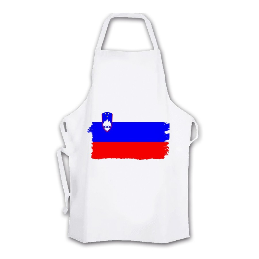 DELANTAL TALLA ADULTO bandera eslovenia pais gobierno esloveno cocina personalizado