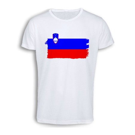 CAMISETA TACTO ALGODÓN bandera eslovenia pais gobierno esloveno cómoda personalizada