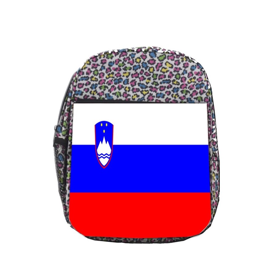 MOCHILA LUNARES ESTAMPADO bandera eslovenia pais gobierno esloveno escolar personalizado picnic excursión deporte