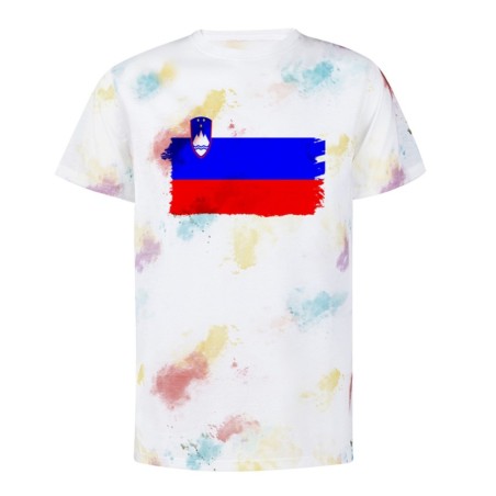 CAMISETA MARCAS COLORES bandera eslovenia pais gobierno esloveno personalizada