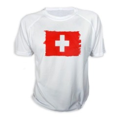 CAMISETA bandera suiza pais...