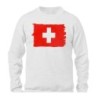 SUDADERA bandera suiza pais gobierno suizo suizos personalizada