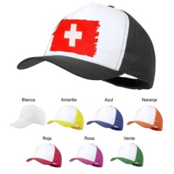 GORRA COLORES bandera suiza...