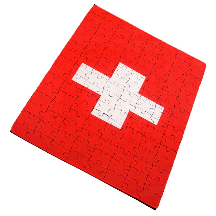 PUZZLE DE TAMAÑO Y PIEZAS A ELEGIR bandera suiza pais gobierno suizo suizos rompecabezas educativo puzle