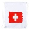 MOCHILA DE CUERDAS (SELECCIONE CANTIDAD) bandera suiza pais gobierno suizo suizos playa piscina excursion