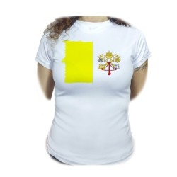 CAMISETA MUJER bandera...