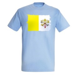 CAMISETA AZUL CIELO bandera...