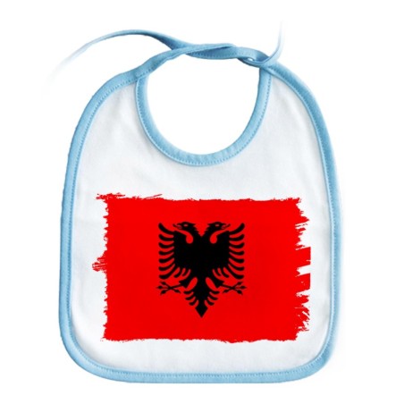 BABERO COLORES bandera albania pais gobierno albanés personalizado bebe