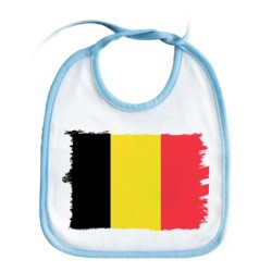 BABERO COLORES bandera bélgica pais gobierno belga personalizado bebe