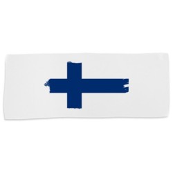 TOALLA GIMNASIO GYM ABSORBENTE bandera finlandia pais gobierno finlandés suave con bolsita