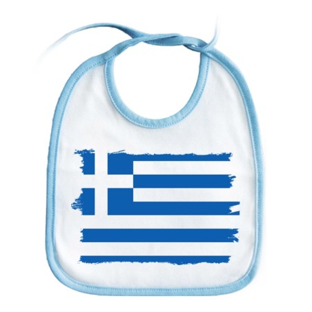 BABERO COLORES bandera grecia pais gobierno griego personalizado bebe