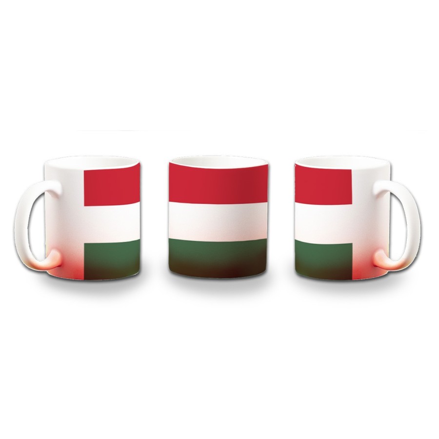 TAZA CON DEGRADADO bandera hungría pais gobierno húngaro color personalizada