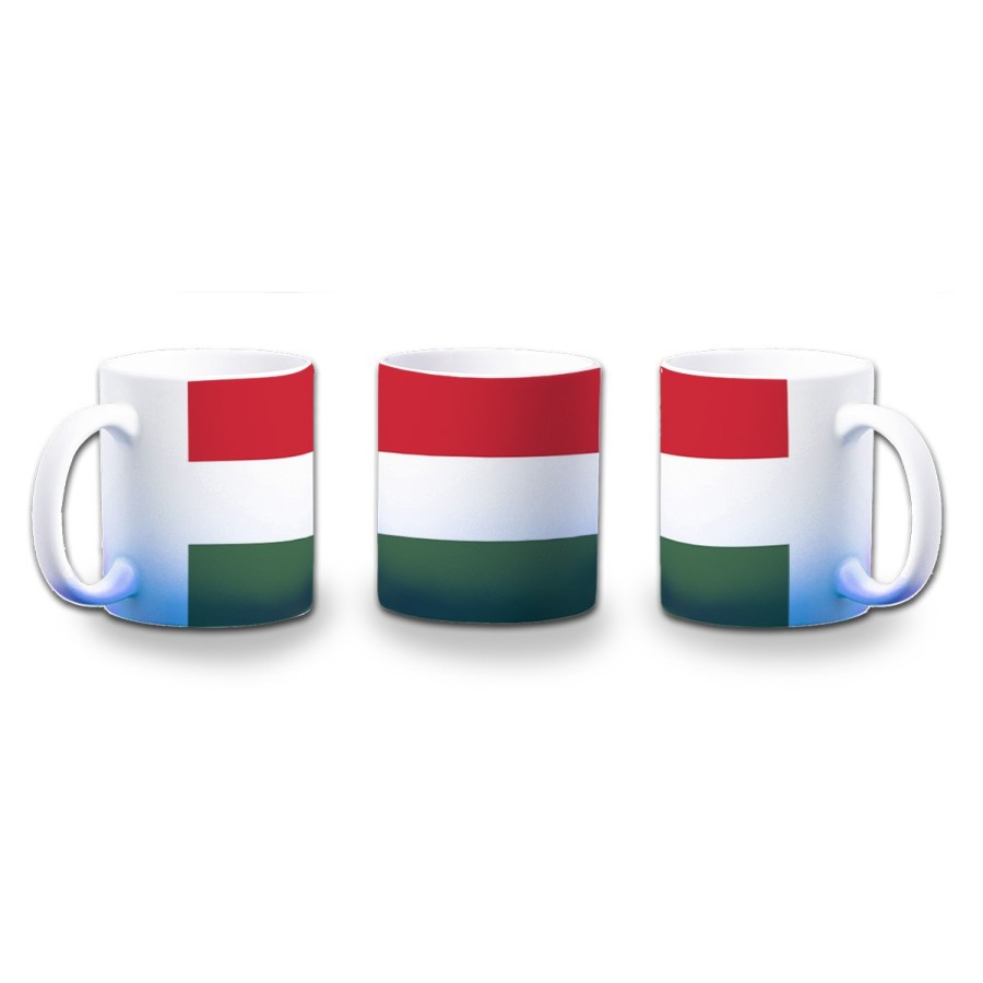 TAZA CON DEGRADADO bandera hungría pais gobierno húngaro color personalizada