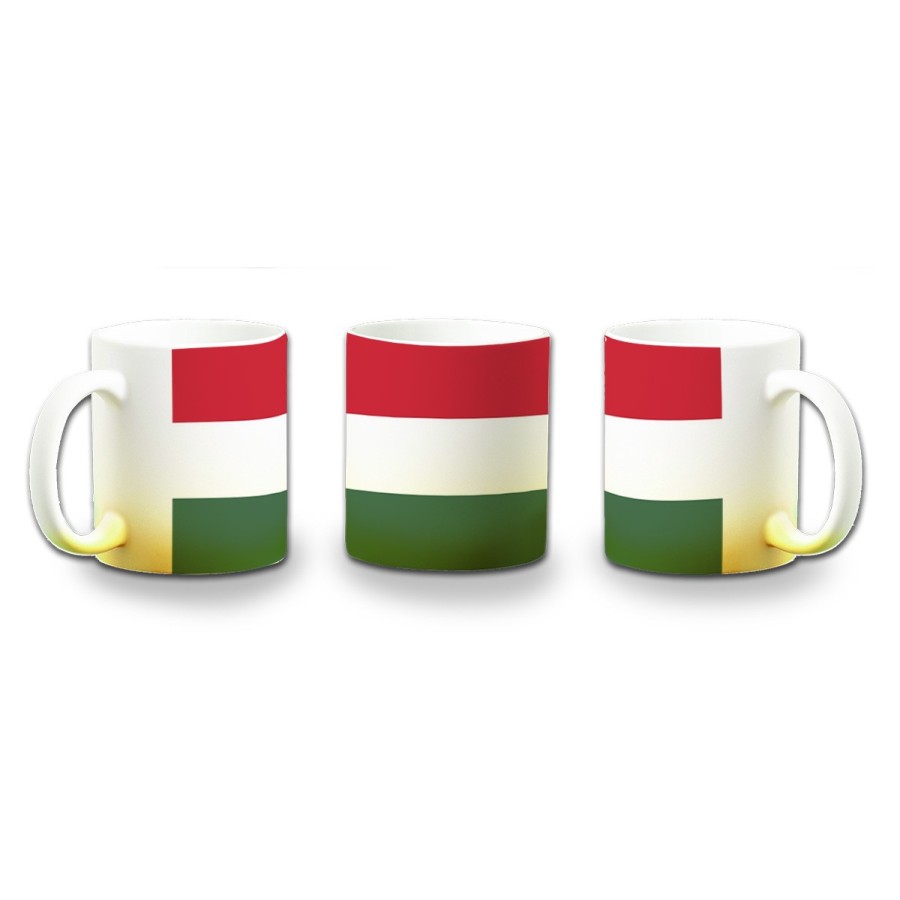 TAZA CON DEGRADADO bandera hungría pais gobierno húngaro color personalizada