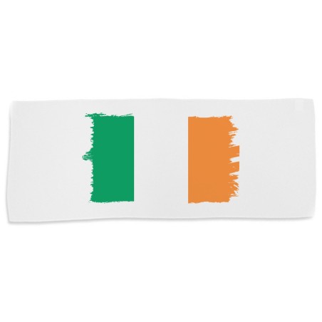 TOALLA GIMNASIO GYM ABSORBENTE bandera irlanda pais gobierno irlandés suave con bolsita