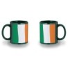 TAZA COLOR RECUADRO bandera irlanda pais gobierno irlandés color mug jarra cerveza te infusión