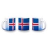 TAZA CON DEGRADADO bandera islandia pais gobierno islandés color personalizada