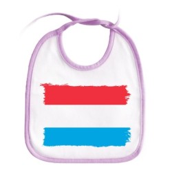 BABERO COLORES bandera luxemburgo pais gobierno luxemburgués personalizado bebe