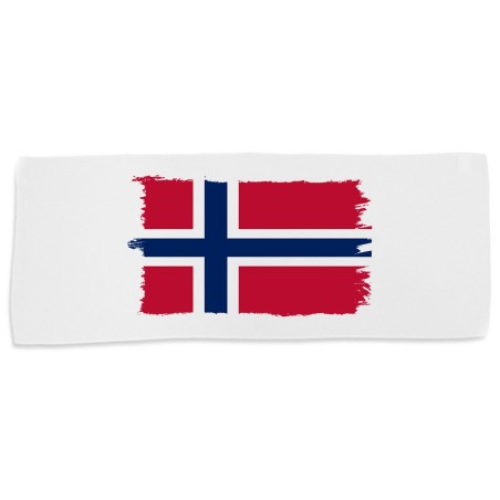 TOALLA GIMNASIO GYM ABSORBENTE bandera noruega pais gobierno noruego suave con bolsita
