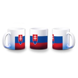 TAZA CON DEGRADADO bandera eslovaquia pais gobierno eslavo color personalizada