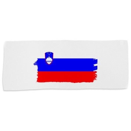 TOALLA GIMNASIO GYM ABSORBENTE bandera eslovenia pais gobierno esloveno suave con bolsita