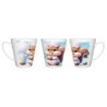 TAZA CÓNICA ardilla dentista animal profesion dientes conica personalizada