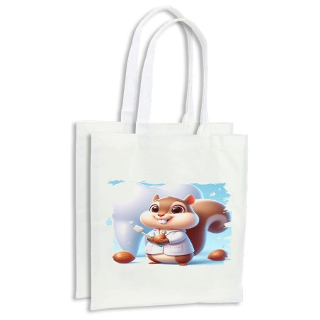 PACK BOLSAS ardilla dentista animal profesion dientes cocina compra personalizadas