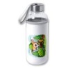 BIDON DE 420 ML CON FUNDA DE NEOPRENO ciervo jardinero animal profesion plantas tapon seguridad