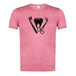 CAMISETA ROJA MEZCLA CON...