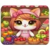 ALFOMBRILLA gato frutero animal profesion fruteria pc raton personalizada