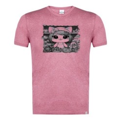 CAMISETA ROJA MEZCLA CON...