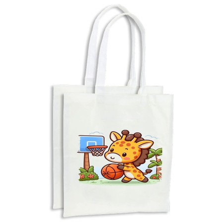 PACK BOLSAS girafa jugador animal deporte baloncesto cocina compra personalizadas