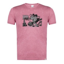 CAMISETA ROJA MEZCLA CON...