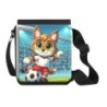 BANDOLERA PEQUEÑA lince jugador futbol deporte futbolista bolso personalizada