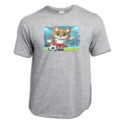 CAMISETA GRIS MEZCLA lince...