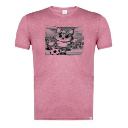 CAMISETA ROJA MEZCLA CON...