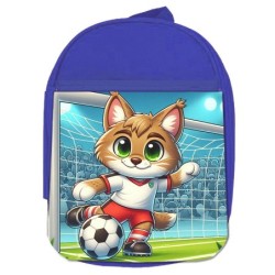 MOCHILA AZUL lince jugador...