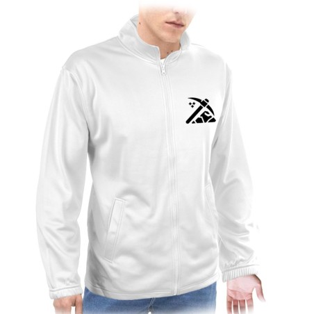 CHAQUETA TECNICA 1 IMPRESION logo minero profesion mineria minerales  personalizada