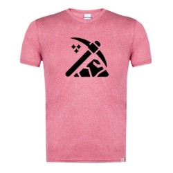 CAMISETA ROJA MEZCLA CON...