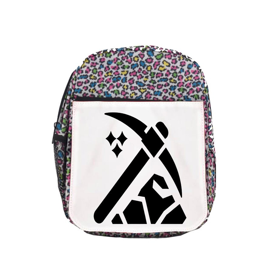 MOCHILA LUNARES ESTAMPADO logo minero profesion mineria minerales escolar personalizado picnic excursión deporte