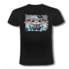 CAMISETA NEGRA oveja sastre profesion sastreria moda moda verano personalizada