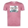 CAMISETA ROJA MEZCLA oveja sastre profesion sastreria moda moda verano tshirt
