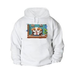 SUDADERA CON CAPUCHA perro...