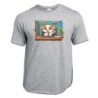 CAMISETA GRIS MEZCLA perro alcalde profesion concejal politico moda verano personalizada
